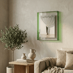 Colour Border Acrylic Picture Frame