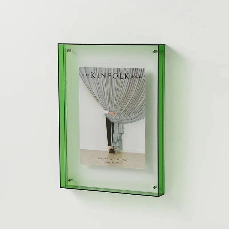 Colour Border Acrylic Picture Frame