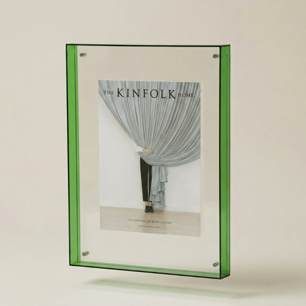 Colour Border Acrylic Picture Frame