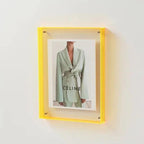 Colour Border Acrylic Picture Frame