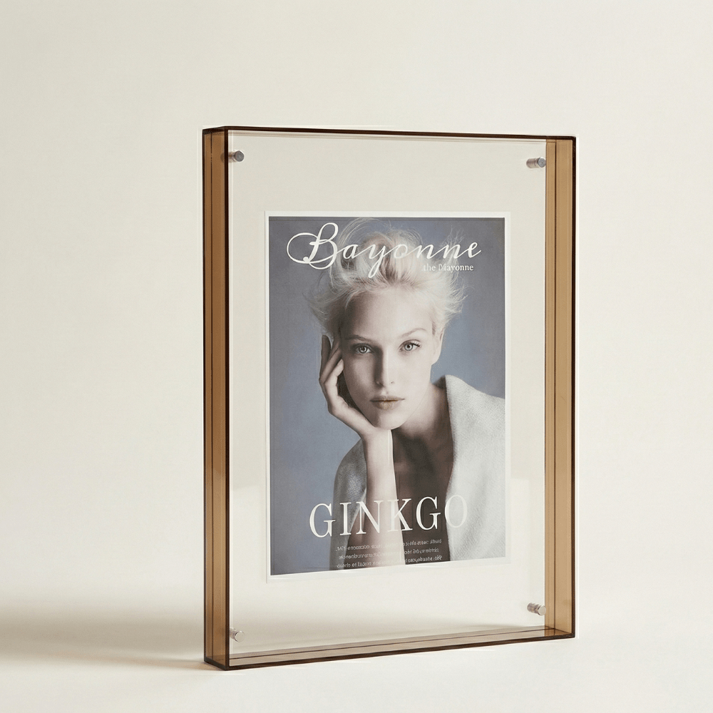 Colour Border Acrylic Picture Frame