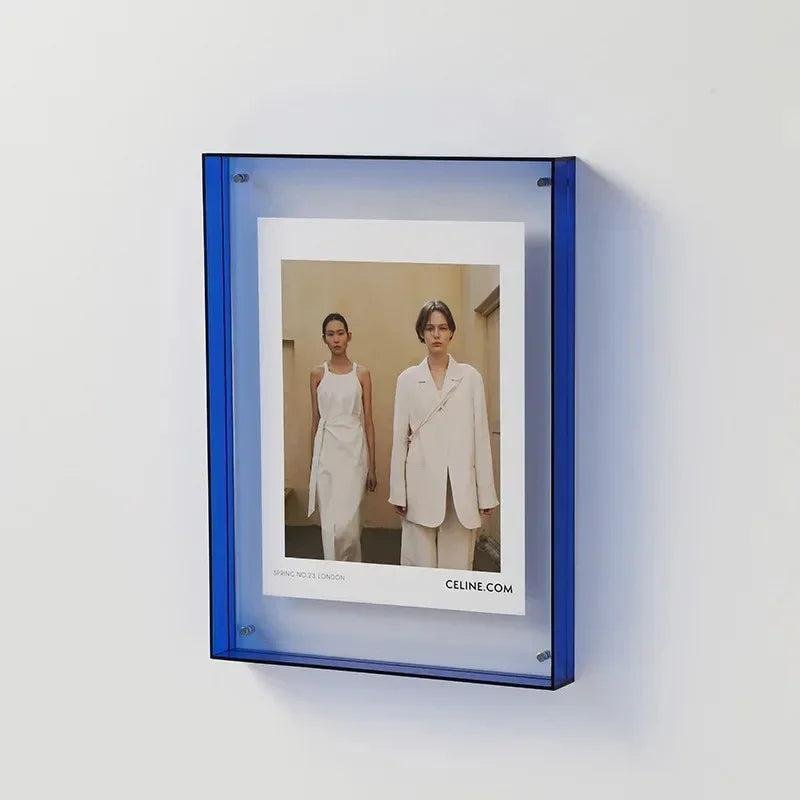 Colour Border Acrylic Picture Frame