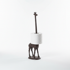 Cast Iron Giraffe Toilet Paper Holder, 45.72 cm Freestanding Stand - product view 2