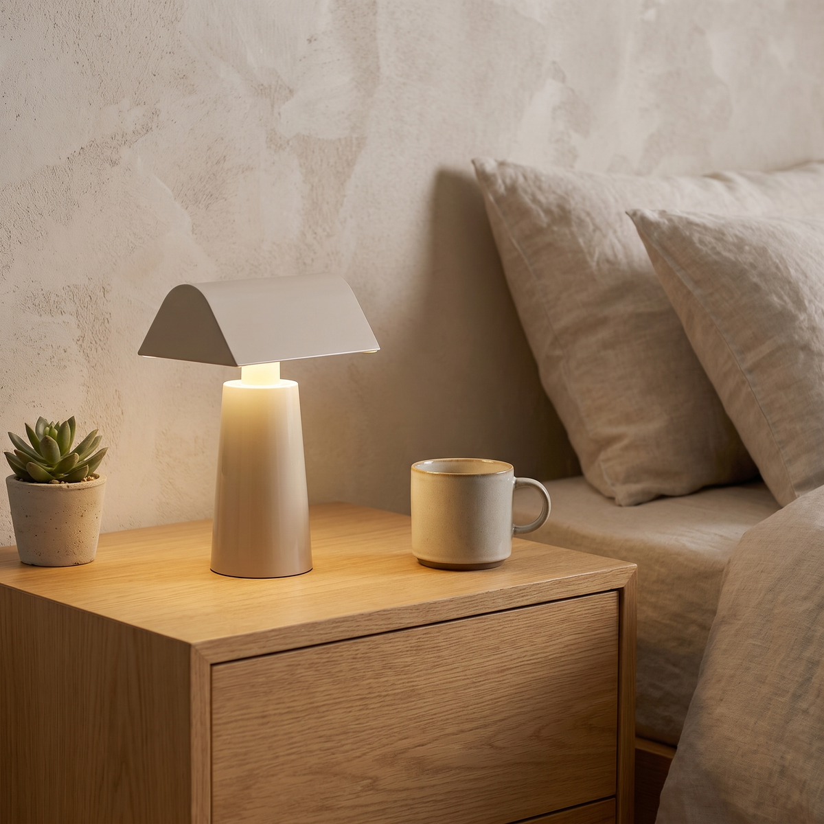 Cordless LED Table Lamp, USB Rechargeable Accent Light - product view 3