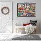 Christmas Advent Jigsaw Puzzle, 1,000 Pieces