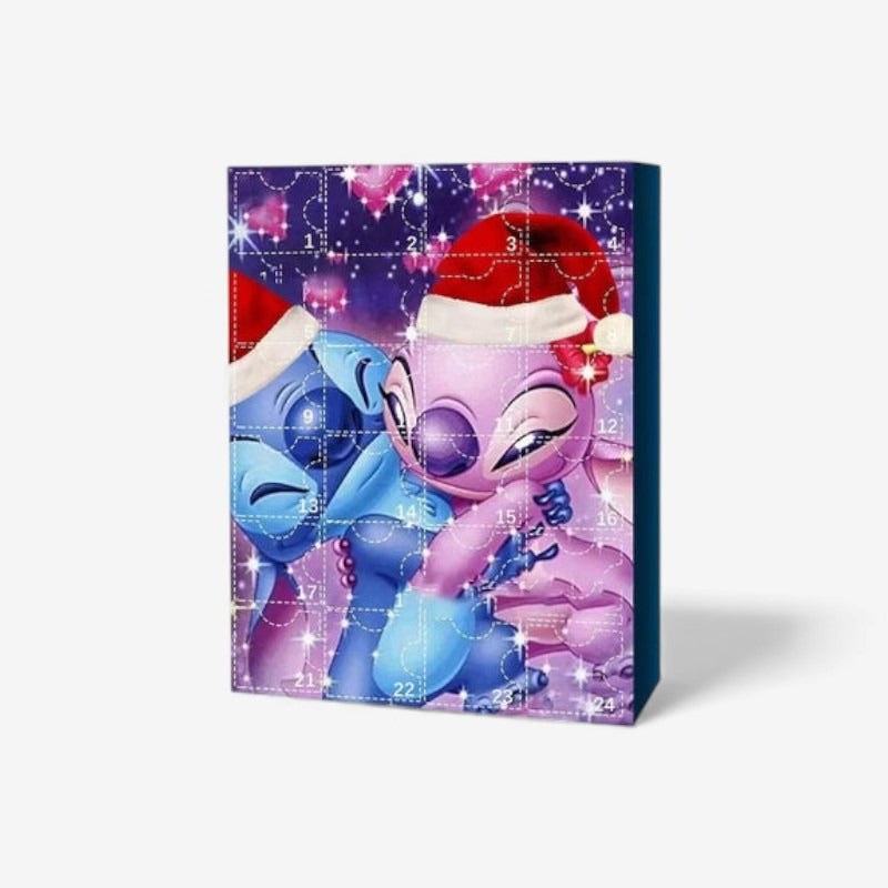 Christmas Advent Calendar Gift Set with Themed Designs