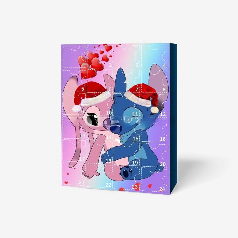 Christmas Advent Calendar Gift Set with Themed Designs