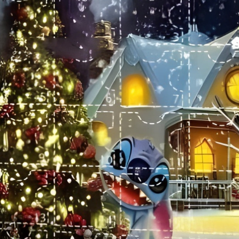Christmas Advent Calendar Gift Set with Themed Designs