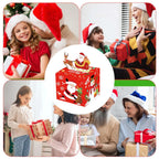 Christmas Money Gift Box with Pull-Out Sleeve