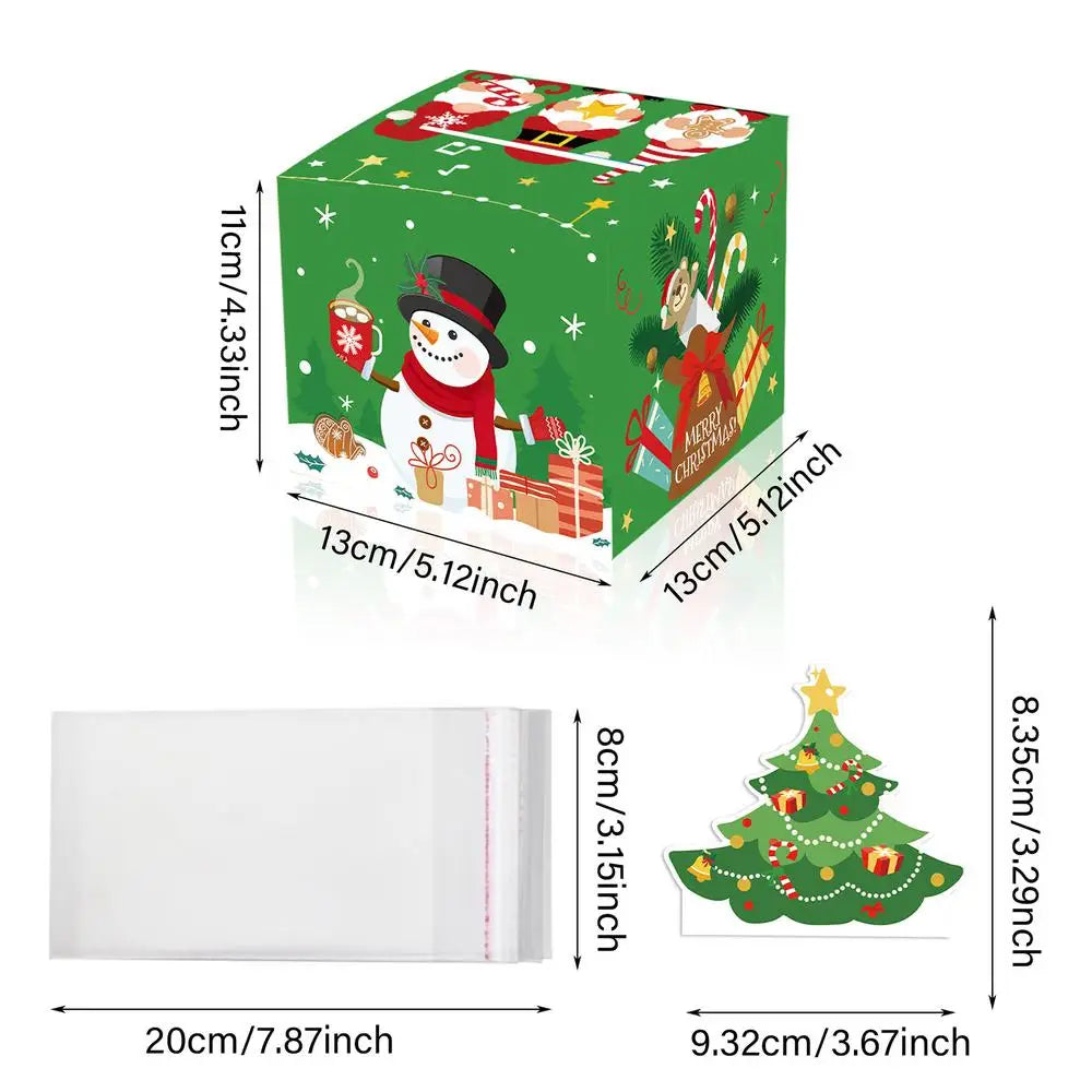 Christmas Money Gift Box with Pull-Out Sleeve