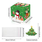 Christmas Money Gift Box with Pull-Out Sleeve