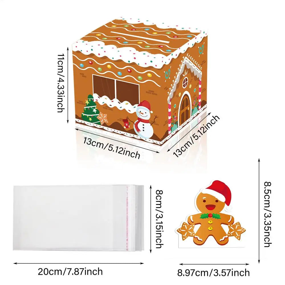 Christmas Money Gift Box with Pull-Out Sleeve