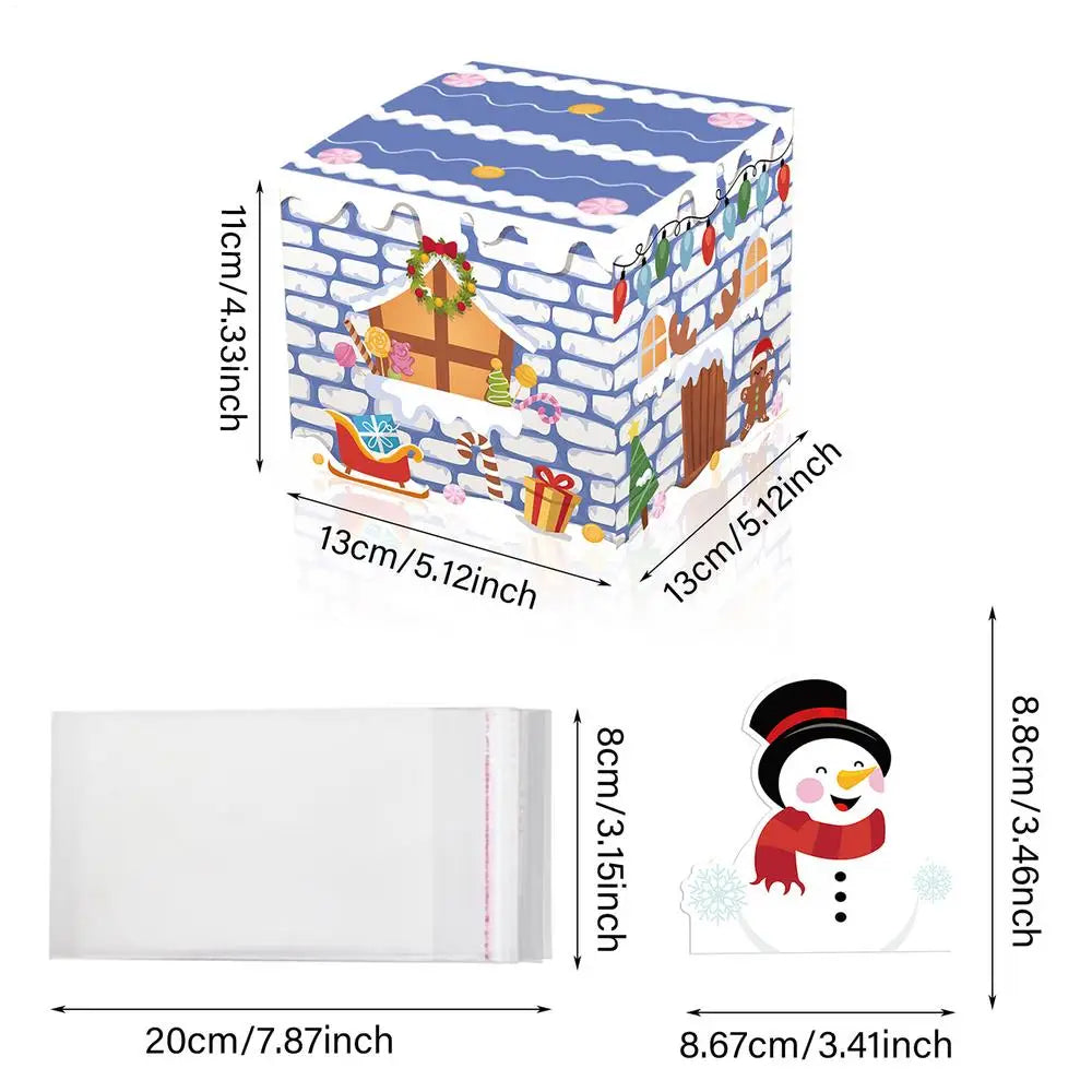 Christmas Money Gift Box with Pull-Out Sleeve