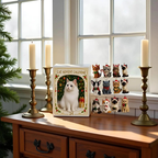 Cat-Themed Christmas Tree Advent Calendar