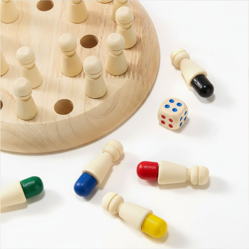 Colour Matching Game Family Night Enhances Memory Fun