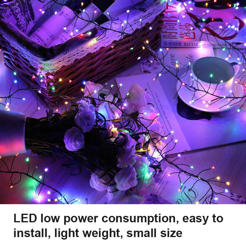 Battery-Powered Copper-Wire LED Fairy Lights