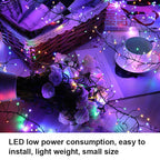 Battery-Powered Copper-Wire LED Fairy Lights