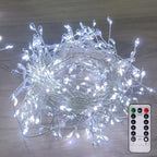 Battery-Powered Copper-Wire LED Fairy Lights
