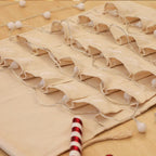 Reusable Cotton Advent Calendar with 24 Pockets