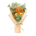 Crochet Sunflower and Daisy Bouquet