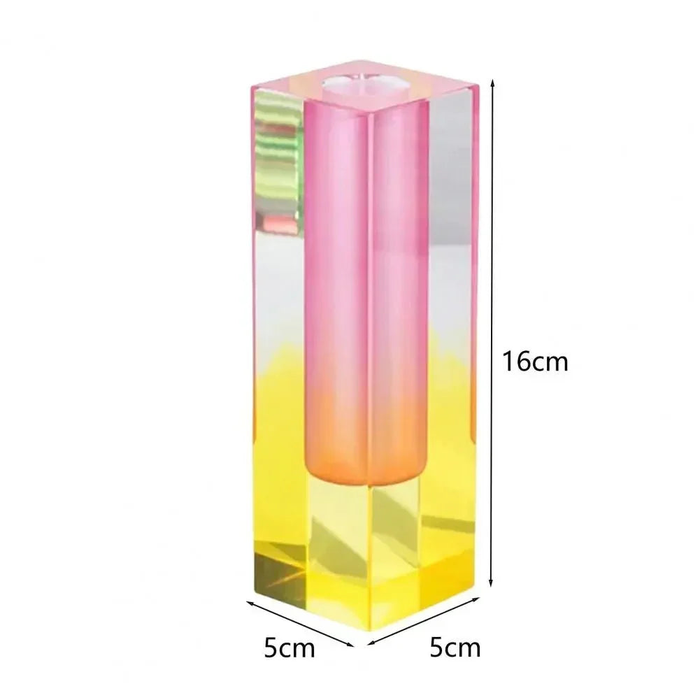 Gradient Acrylic Bud Vase