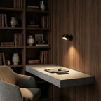 Cordless Wall Lamp — Black