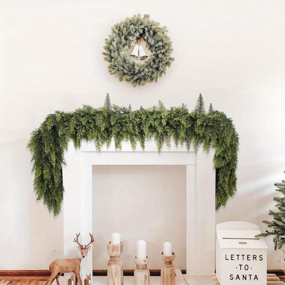 Artificial Christmas Greenery Garland, 180 cm / 1.83 m, 2 Pack - product view 3