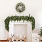 Artificial Christmas Greenery Garland, 180 cm / 1.83 m, 2 Pack - product view 3