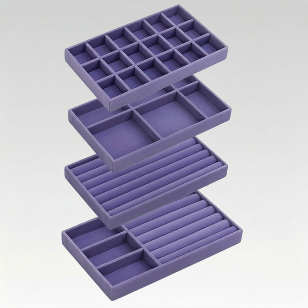 Jewelry Organiser Tray Drawer Storage Insert