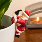 Festive Snowman Plant Pot Decoration