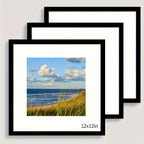 Square Wooden Photo Frames, Set of 3 – product image 3