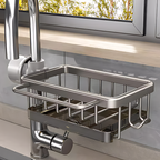 Dish Drying Rack Sink Caddy Organiser Kitchen Storage Basket