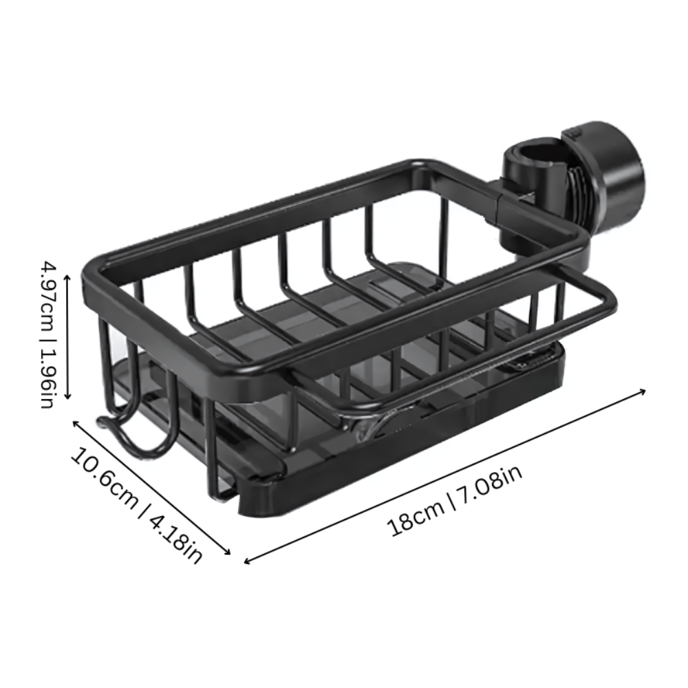 Dish Drying Rack Sink Caddy Organiser Kitchen Storage Basket