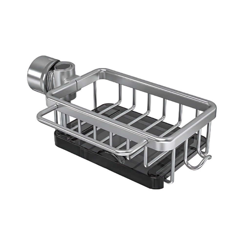 Dish Drying Rack Sink Caddy Organiser Kitchen Storage Basket