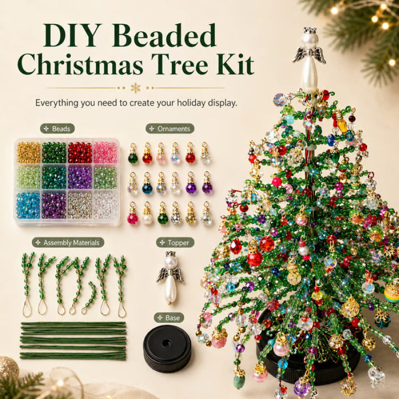 DIY Beaded Seasonal Tree Decoration Kit