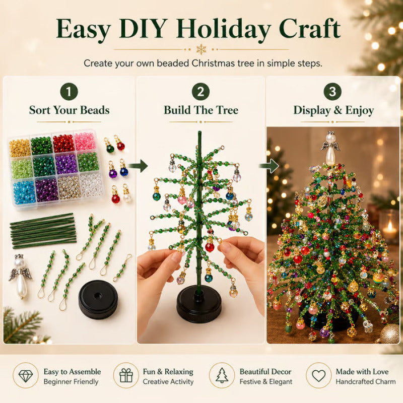 DIY Beaded Seasonal Tree Decoration Kit