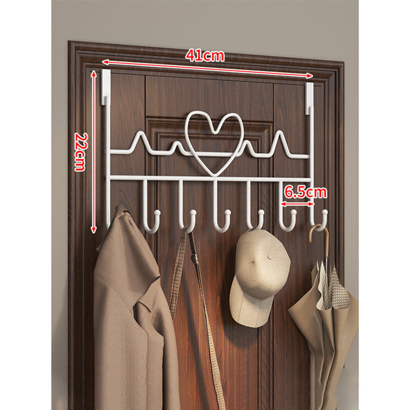 Over Door Coat and Towel Hook Rack