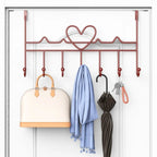 Over Door Coat and Towel Hook Rack