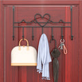 Over Door Coat and Towel Hook Rack