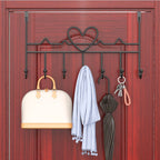 Over Door Coat and Towel Hook Rack