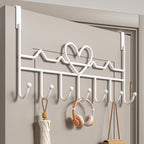 Over Door Coat and Towel Hook Rack
