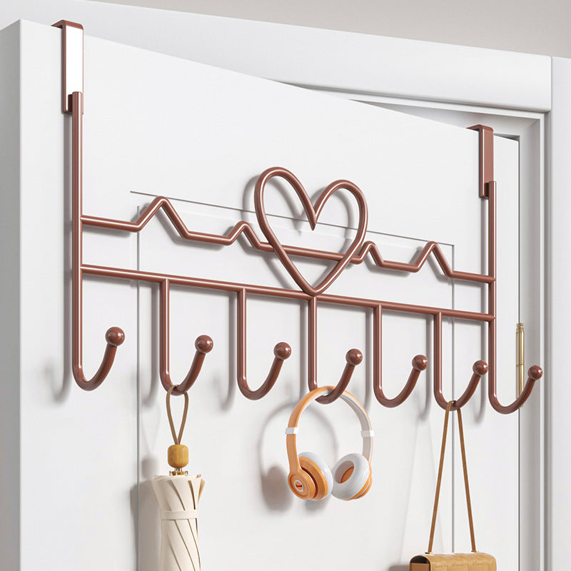 Over Door Coat and Towel Hook Rack