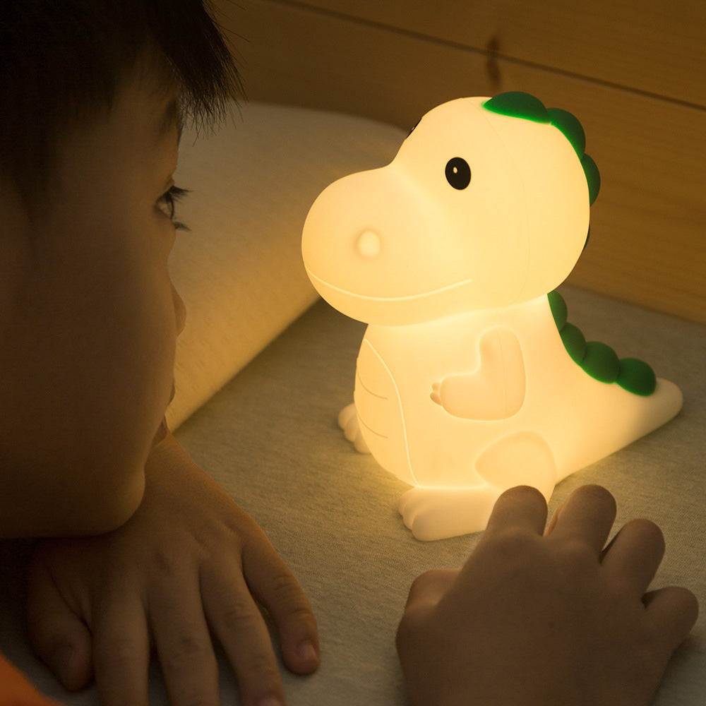 Rechargeable Silicone Dinosaur LED Night Light