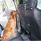 Mesh Pet Car Seat Barrier, Front and Rear Seat Divider — product view 1