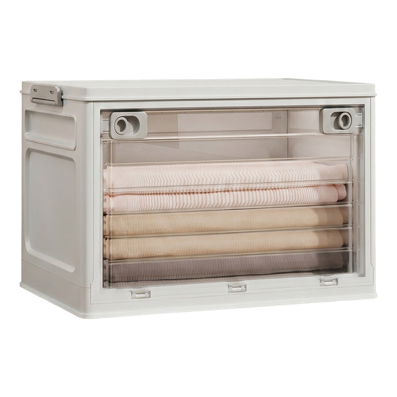 Clear Folding Storage Box with Lid – product image 5