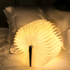Foldable Book Lamp, USB Rechargeable LED Light with 3 Modes - product view 4