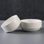 Small White Ceramic Bowls – product image 2