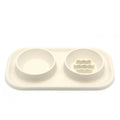 Dual Pet Slow Feeder Bowl with Non-Slip Base — product view 1
