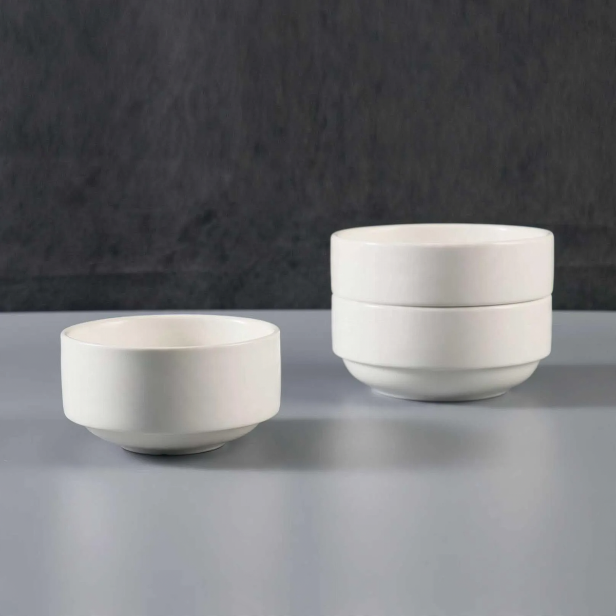 Small White Ceramic Bowls – product image 1