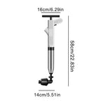 Adjustable Air-Pressure Drain Plunger